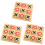 3Sets Compact Schaakbord Voor Kinderen Khaki Interactief 4