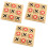 3Sets Compact Schaakbord Voor Kinderen Khaki Interactief 5