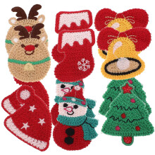 60St Schattige Kerst Haaraccessoires Voor Gekleurde Clips