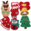 60St Schattige Kerst Haaraccessoires Voor Gekleurde Clips 1