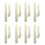 8St Plastic Vouwset, Wit, Voor Scrapbooking En Leerbewerking 1