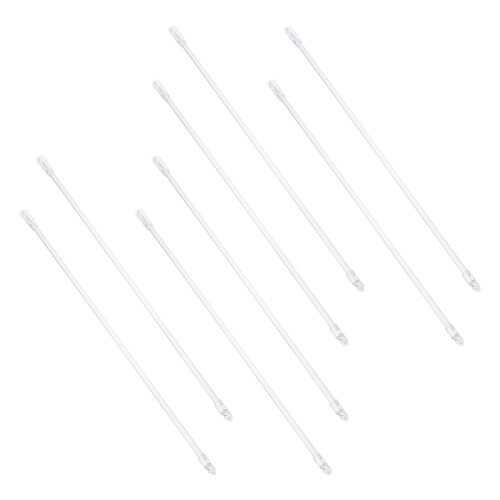 16Pcs Transparent Plastic Blinds Pulling Rods for Home Vertical Blinds 1