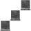 24Pcs Grey Nano Sparkle Cloth Car Scratch Repair Tool for 7