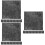24Pcs Grey Nano Sparkle Cloth Car Scratch Repair Tool for 9