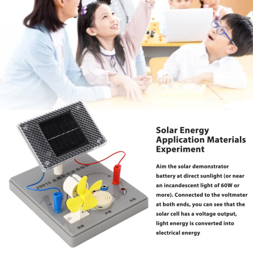 Robustes Solarenergie-Experimentierkit für Schulen – 3V, 50mA 2
