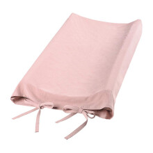 Changing Mat Cover for Toddlers, Skin-Friendly Pure Cotton, Easy to Install, Comfortable, Old Meatmeal Color