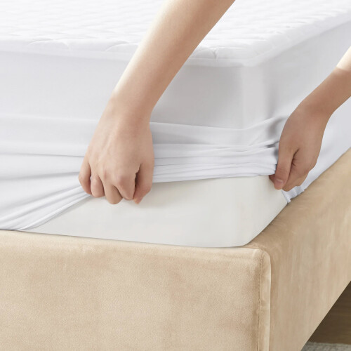 Imperial Rooms Pack of 10 Mattress Protector Double Size 30cm Deep Quilted Protector 1