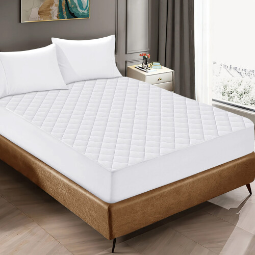 Imperial Rooms Pack of 10 Mattress Protector Double Size 30cm Deep Quilted Protector 2