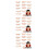 36Pièces Dents Factices Halloween Multicolores PVC Accessoires Cosplay 7