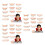 36Pièces Dents Factices Halloween Multicolores PVC Accessoires Cosplay 3