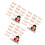 36Pièces Dents Factices Halloween Multicolores PVC Accessoires Cosplay 5