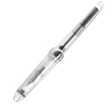 5St Zilveren Piston Vulpen Acryl Duurzaam Voor Kalligrafie En Thuis