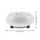 2St Wit Staal Hand Drum Kinderinstrument Creatief Percussiespel 10