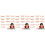 36Pièces Dents Factices Halloween Multicolores PVC Accessoires Cosplay 8