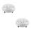 2St Wit Staal Hand Drum Kinderinstrument Creatief Percussiespel 4