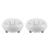 2St Wit Staal Hand Drum Kinderinstrument Creatief Percussiespel 8