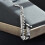 Femmes broche broches élégant collier épinglette-argent 6