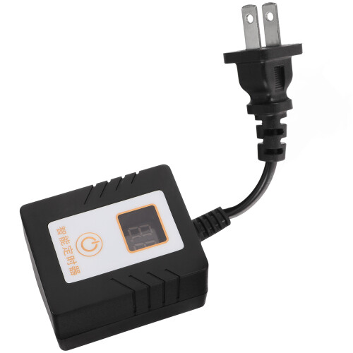 5Pz Accessorio Timer Acquario Nero Controllo Luce 1