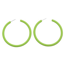 Boucles d'oreilles pendantes, bijoux d'oreille,-Fruit vert