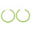 Boucles d'oreilles pendantes, bijoux d'oreille,-Fruit vert 1