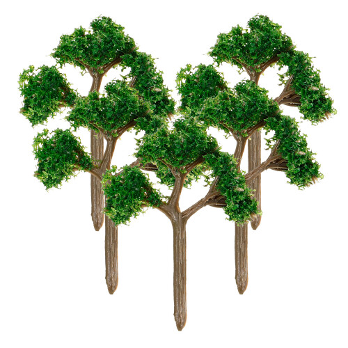 25Pz Mini Alberi Da Modello in Per Decorazioni E Scene 1