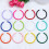 Boucles d'oreilles pendantes, bijoux d'oreille,-Fruit vert 7