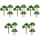 25Pz Mini Alberi Da Modello in Per Decorazioni E Scene 5