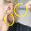 Boucles d'oreilles pendantes, bijoux d'oreille,-Fruit vert 6