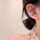 Clips d'oreille en forme d'étoile en Zircon, élégants, 5