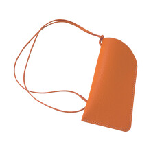 Veelzijdige brillenkoker, draagbaar en beschermend-Oranje stijl