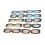 10Pcs Solar Eclipse Eye Protection Glasses with Orange Sun View 1