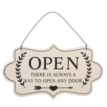 Shop Decoration With Durable Material, Reversible Open Closed For Barbershop Decoration And House Decoration