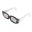 10Pcs Solar Eclipse Eye Protection Glasses with Orange Sun View 12