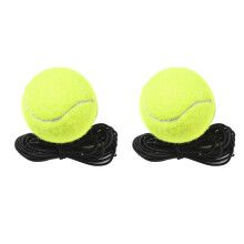 Tennis Trainer TwoPiece Practice Kit With String For SinglePlayer Tennis Practice