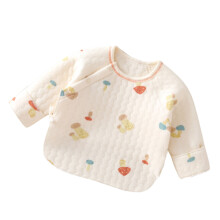 Baby-Soft-Baumwoll-Langarmshirt 59cm Buntes Pilz-Muster mit Seitensknopf