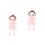 2St Knuffelbare Roze Pluchen Voor Peuters Decor 6