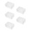 15St Compacte Cassette Tape Houder Doorzichtig ABS Plastic Opslag 8