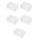 15St Compacte Cassette Tape Houder Doorzichtig ABS Plastic Opslag 6