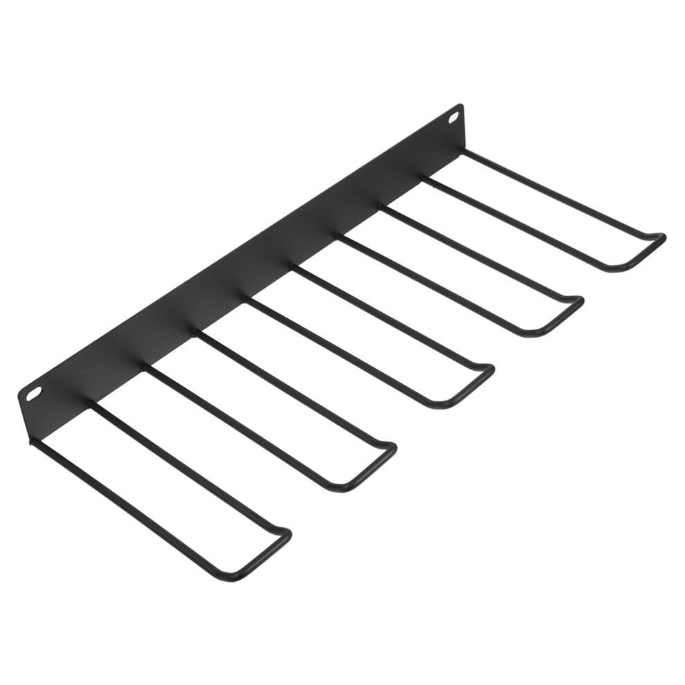 Power Tool Organizer Wall Mount Rack For Cordless Drill, Black, Spacesaving Tool Holder, Sturdy Frame, Multifunctional 9347817999488