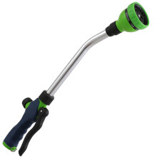 Heavy Duty Metal Hose Wand, Thumb Control Valve For Precise Watering Control