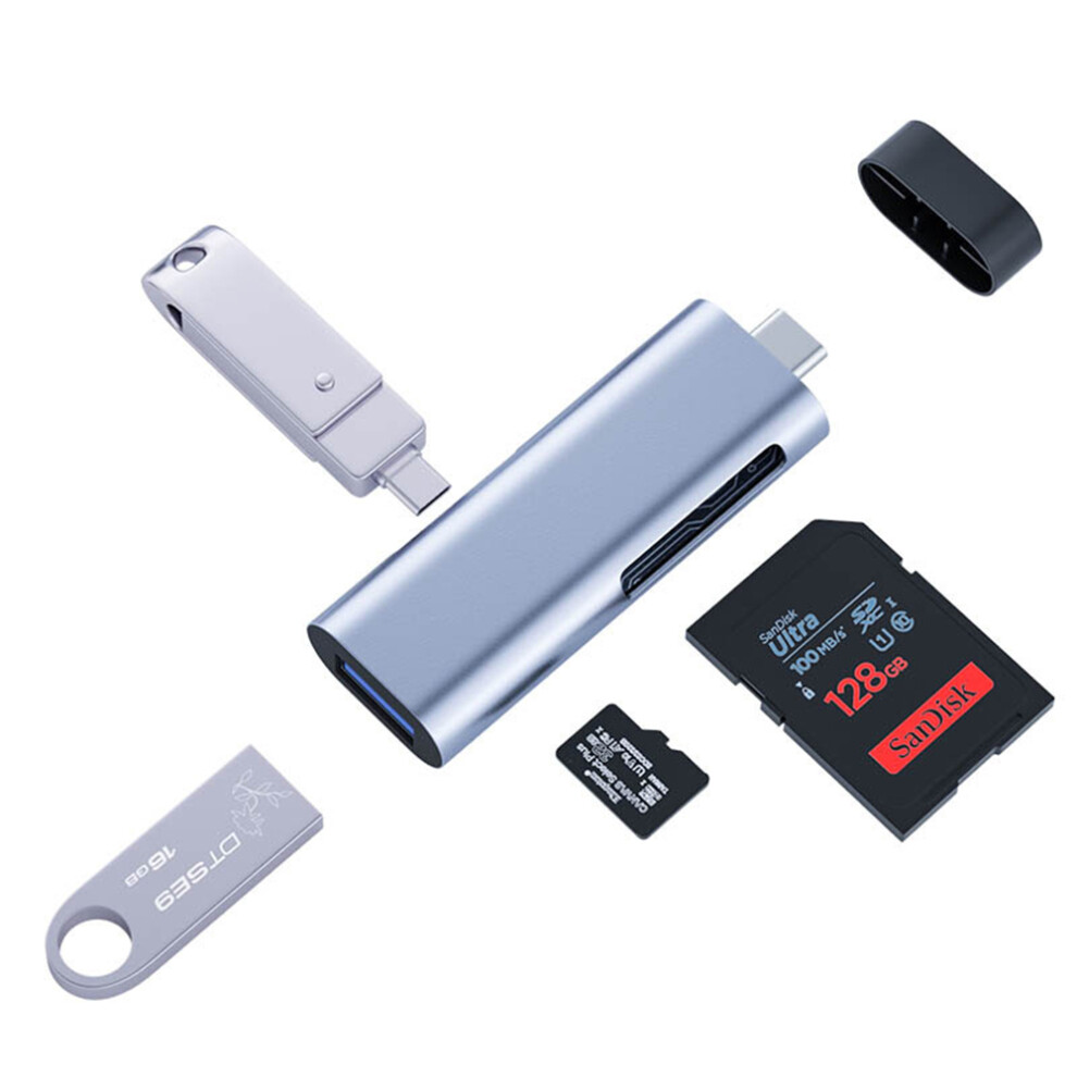 Versatile Media Companion, Usb C Sd Card Reader For Multi-Device Connectivity And Seamless Data Transfer 9048212501596