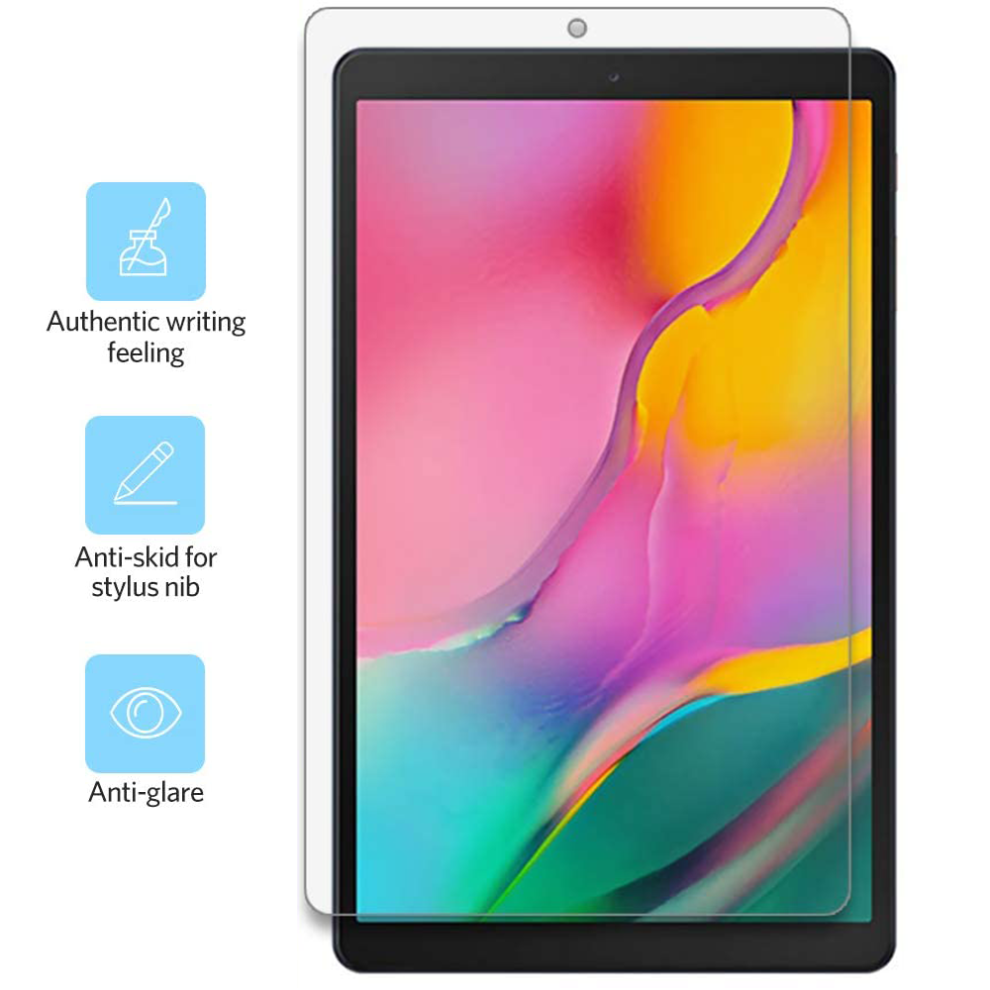 Invisible Shield For Samsung Galaxy Tab A 10.1, Tempered Glass Film Screen Protector With Fingerprint-Resistant Coating 9128293881951