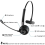 Wireless Headset With Mic, Fast Charge Technology, Lightweight Design, Professional Audio Quality, Mic Mute Function, Ideal For Work From Home Or 3