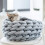 Cozy Pet Retreat, Χαλαρωτικό Κρεβάτι Γάτας Χειροποίητο Χοντρό Πλεκτό, Ζεστό, Μοντέρνο, 5