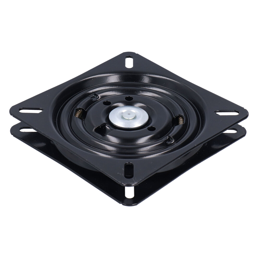 Swivel Base For Chair Stools, Automatic Rebound Swivel Plate 180 Degree Dual Bearings Run Turntable Base, Heavy Duty Rotating Tray Hardware With Smoot 9074015552947