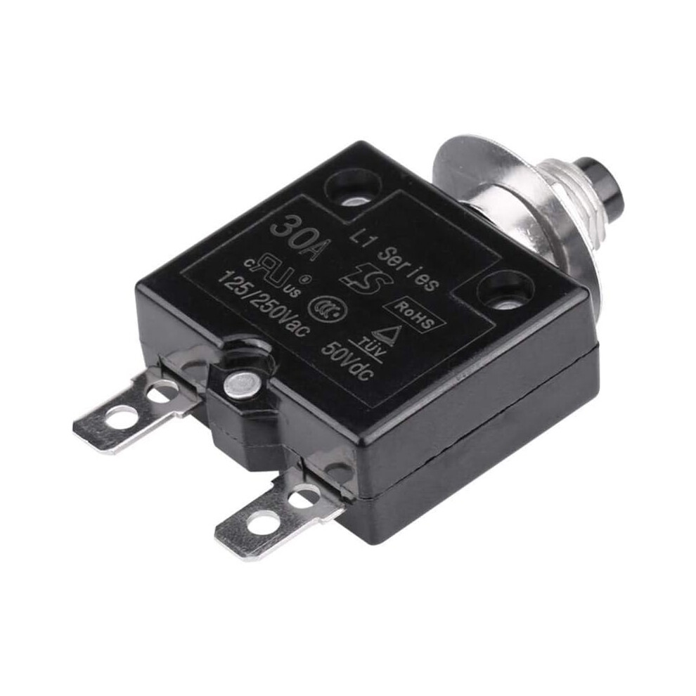 High-Density Circuit Breaker: Manual Reset Thermal Switch, Automatic Overload Protection, Suitable For Automotive, Industrial, And Maritime 9405630499865