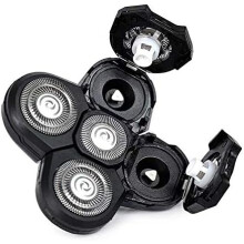 Excelență în bărbierit la 360 de grade, pachet de 2 capete de schimb pentru aparatele de ras electrice 5D - potrivire universală, lame din oțel