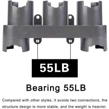 Organizador de acessórios Dyson para montagem na parede, suporte para acessórios V15, V12, V10, V8 e V7, armazenamento expansível, soquetes