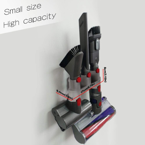 Θήκη αξεσουάρ συμβατή με Dyson V10V8V7, Οργανωτής εξαρτημάτων ηλεκτρικής σκούπας 2