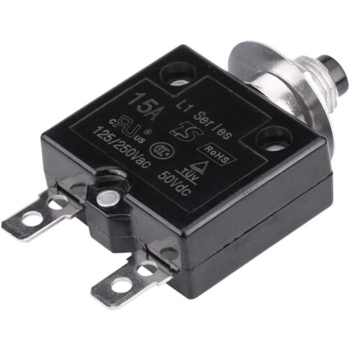 Θερμικός διακόπτης Compact15A, χειροκίνητη επαναφορά για προστασία από υπερφόρτωση,